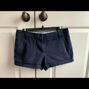 J Crew Navy Chino shorts